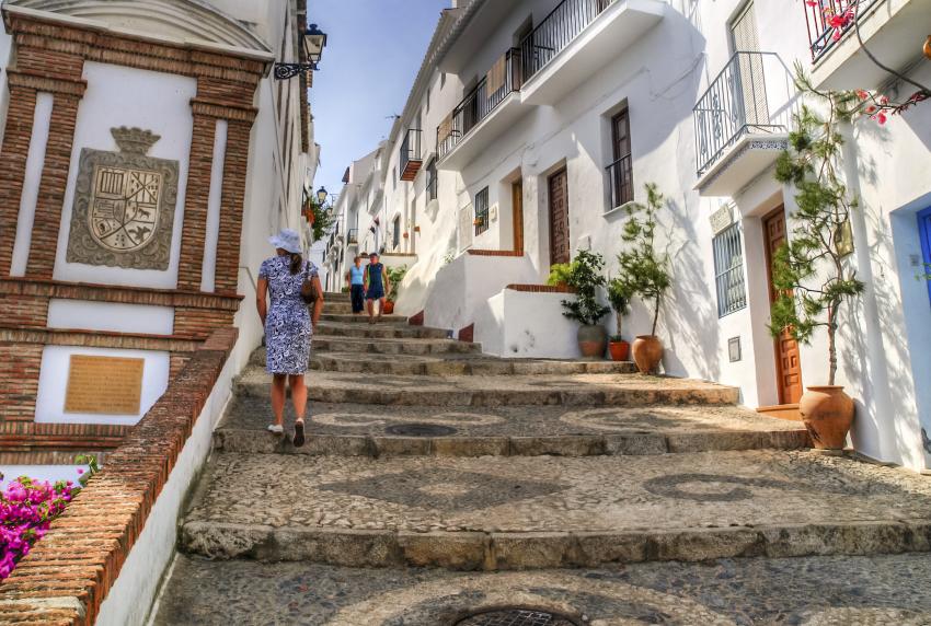 Frigiliana's winding streets will enchant you